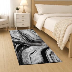 Gant Rugs - Black & Grey, 80 x 150 cm