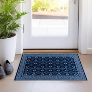 Arta Rugs - Blue, 60 x 110 cm