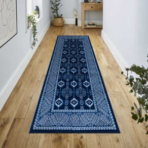 Arta Rugs - Blue, 80 x 300 cm
