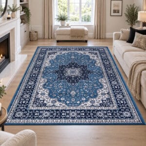 Rome Rugs Renoazul - Blue, 160 x 230 cm