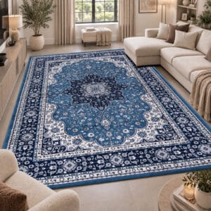 Rome Rugs Renoazul - Blue, 200 x 290 cm