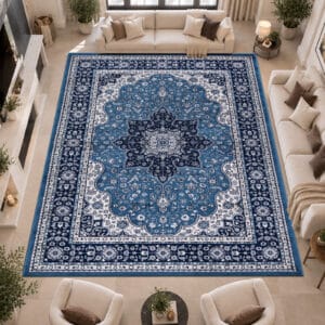 Rome Rugs Renoazul - Blue, 280 x 380 cm