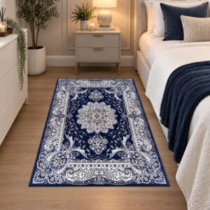 Rada Rugs - Blue, 80 x 150 cm
