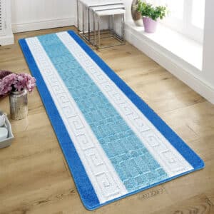 Nada Rugs - Blue, 80 x 300 cm