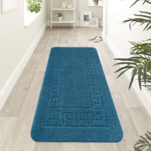 Rocco Rugs - Blue, 60 x 220 cm