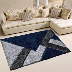 Nova Rugs - Blue & Grey, 80 x 150 cm