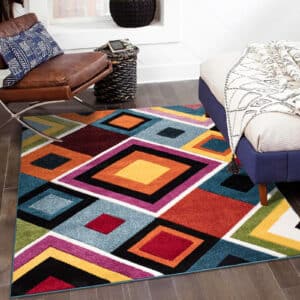 Multi Color Rugs - Box, 120 x 170 cm