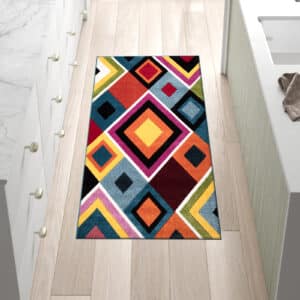 Multi Color Rugs - Box, 80 x 150 cm