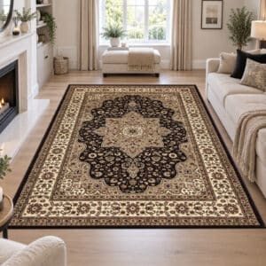 Rome Rugs Renoazul - Brown, 160 x 230 cm