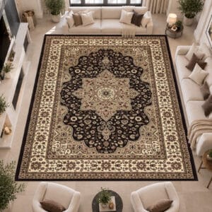 Rome Rugs Renoazul - Brown, 280 x 380 cm