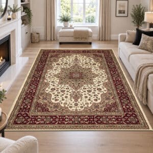 Rome Rugs Renoazul - Cream, 160 x 230 cm