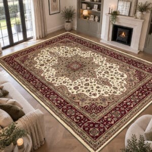 Rome Rugs Renoazul - Cream, 240 x 320 cm