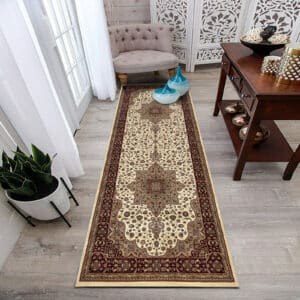 Rome Rugs Renoazul - Cream, 60 x 220 cm