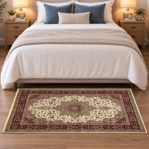 Rome Rugs Renoazul - Cream, 80 x 150 cm