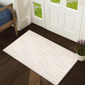 Luna Rugs - Cream, 60 x 110 cm
