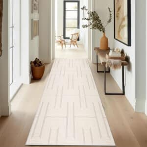 Luna Rugs - Cream, 60 x 300 cm