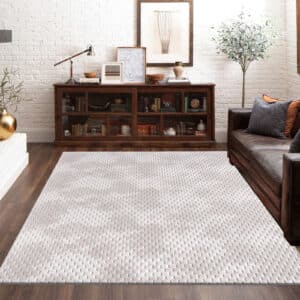 Mosaic Rugs - Cream, 200 x 290 cm