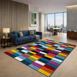 Multi Color Rugs - Cube, 200 x 290 cm