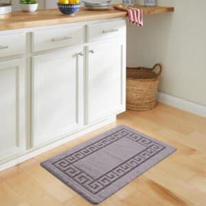 Rocco Rugs - Dark Grey, 40 x 60 cm