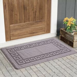 Rocco Rugs - Dark Grey, 50 x 80 cm