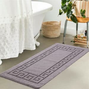 Rocco Rugs - Dark Grey, 60 x 110 cm