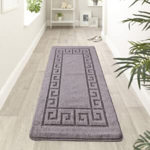 Rocco Rugs - Dark Grey, 60 x 220 cm