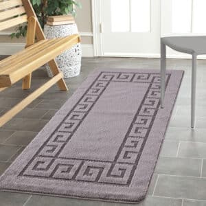 Rocco Rugs - Dark Grey, 80 x 150 cm