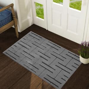 Luna Rugs - Dark Grey, 60 x 110 cm