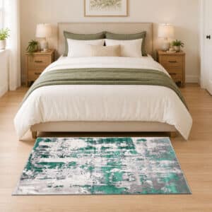 Abstract Rugs - Emerald, 80 x 150 cm