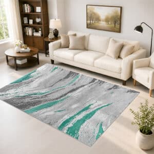 Jeze Rugs Renoazul - Emerald, 160 x 230 cm