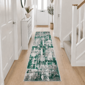 Abstract Rugs - Emerald, 60 x 220 cm