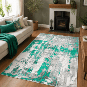 Abstract Rugs - Emerald, 120 x 170 cm