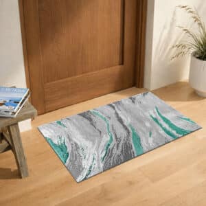 Jeze Rugs Renoazul - Emerald, 60 x 110 cm