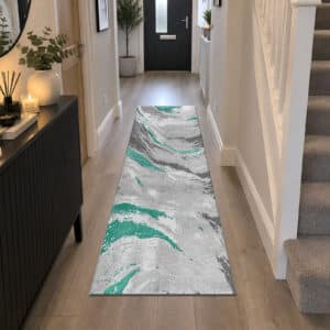 Jeze Rugs Renoazul - Emerald, 60 x 220 cm