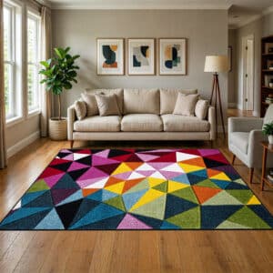 Multi Color Rugs - Geo Play, 160 x 230 cm