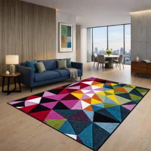 Multi Color Rugs - Geo Play, 200 x 290 cm