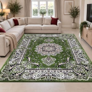Rada Rugs - Green, 240 x 320 cm
