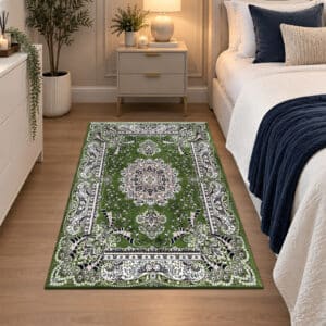 Rada Rugs - Green, 80 x 150 cm