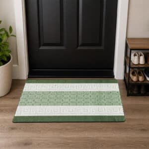 Nada Rugs - Green, 60 x 110 cm