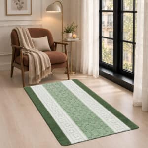 Nada Rugs - Green, 80 x 150 cm