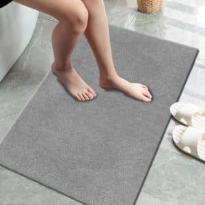 Alya Rugs - Grey, 50 x 80 cm