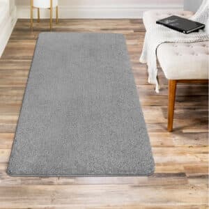 Alya Rugs - Grey, 60 x 220 cm
