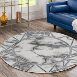 Kiens Rugs - Grey, 120 x 120 cm