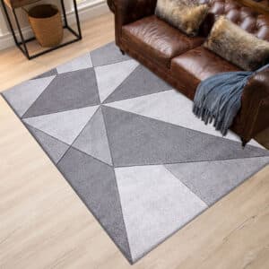 Athens Rugs - Grey, 120 x 170 cm