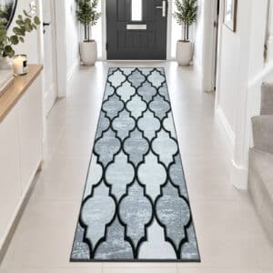 Ouranos Rugs - Grey, 60 x 225 cm