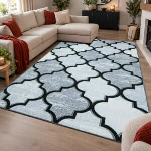 Ouranos Rugs - Grey, 200 x 290 cm