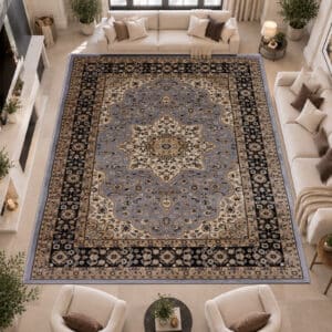 Rome Rugs Renoazul - Grey, 280 x 380 cm