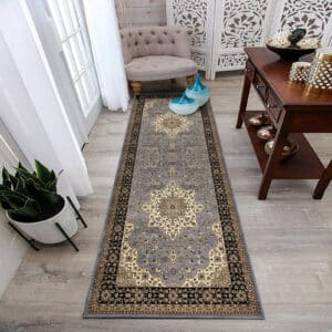 Rome Rugs Renoazul - Grey, 60 x 220 cm