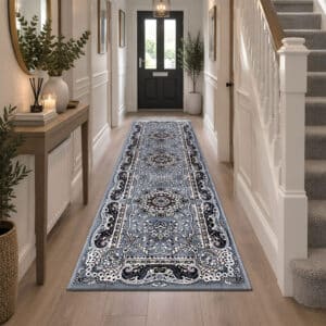 Rada Rugs - Grey, 80 x 300 cm