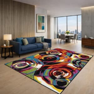 Multi Color Rugs - Moon, 200 x 290 cm